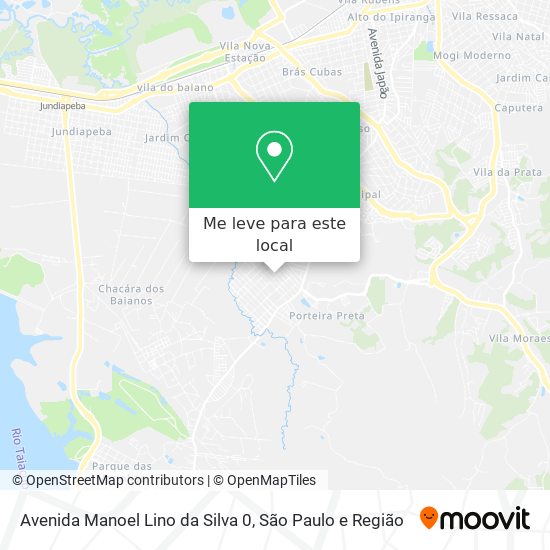 Avenida Manoel Lino da Silva 0 mapa