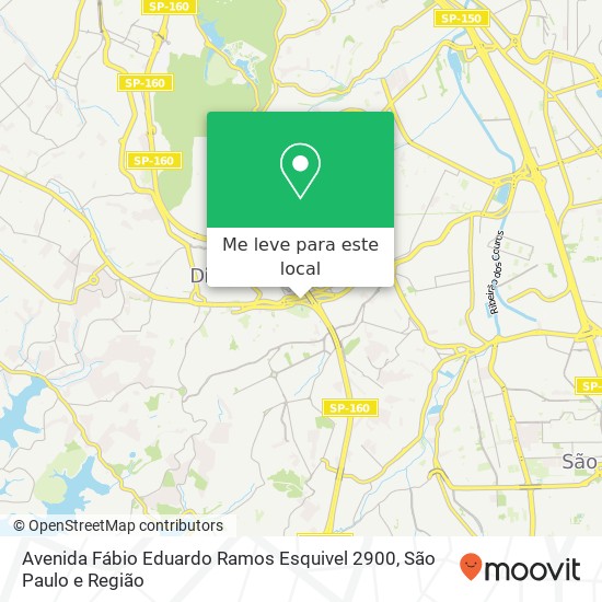Avenida Fábio Eduardo Ramos Esquivel  2900 mapa