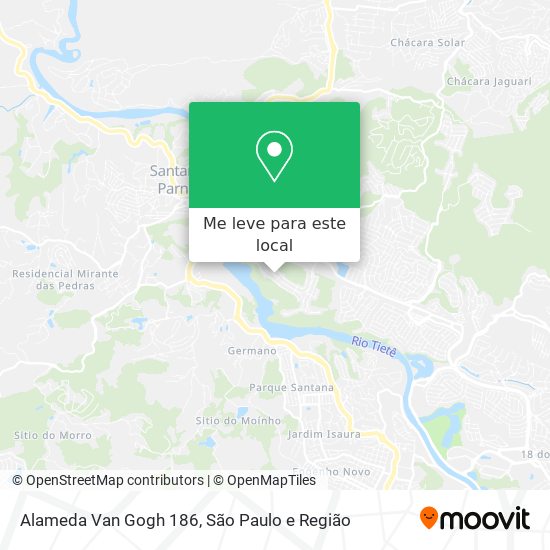 Alameda Van Gogh 186 mapa