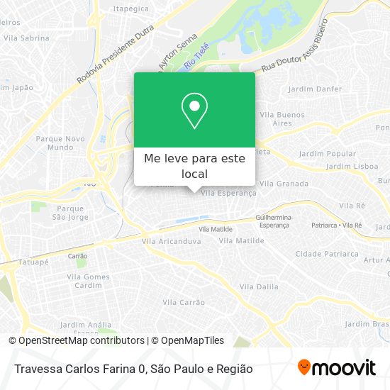 Travessa Carlos Farina 0 mapa