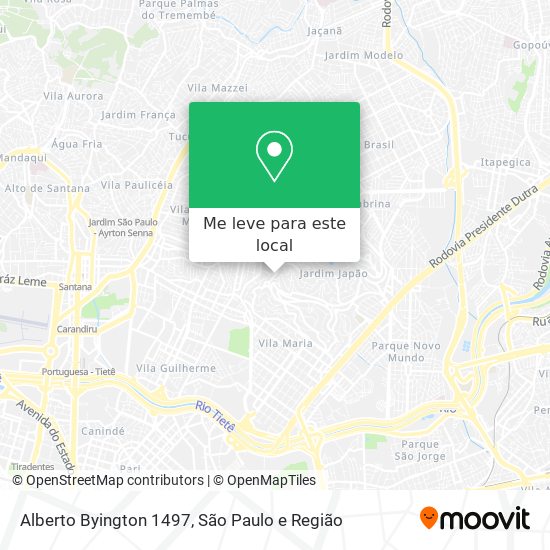 Alberto Byington 1497 mapa