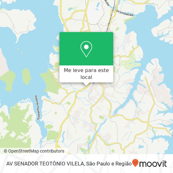 AV SENADOR TEOTÔNIO VILELA mapa