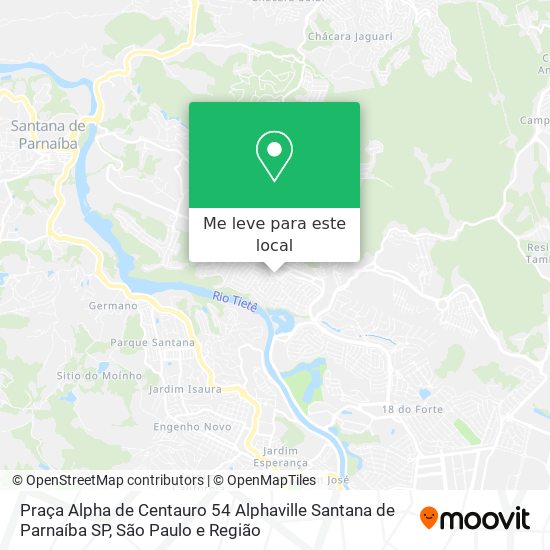 Praça Alpha de Centauro  54   Alphaville   Santana de Parnaíba   SP mapa