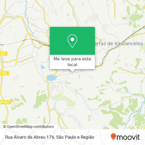 Rua Álvaro de Abreu 176 mapa