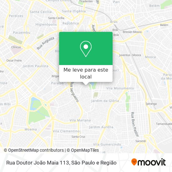 Rua Doutor João Maia 113 mapa