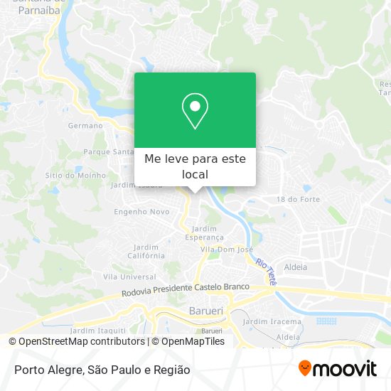 Porto Alegre mapa