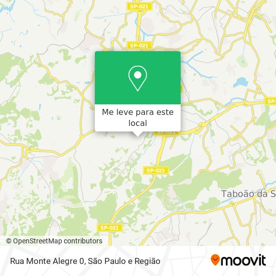 Rua Monte Alegre 0 mapa