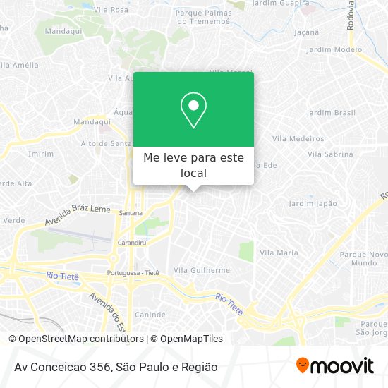 Av Conceicao 356 mapa