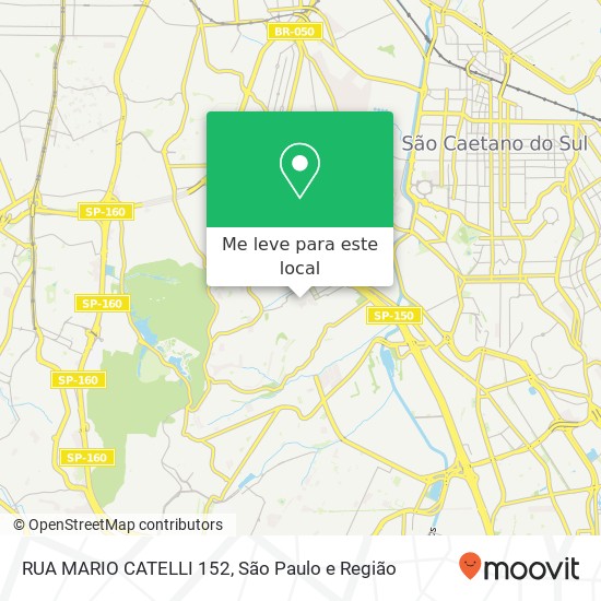 RUA MARIO CATELLI  152 mapa