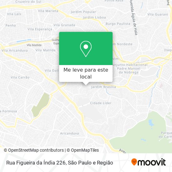 Rua Figueira da Índia  226 mapa