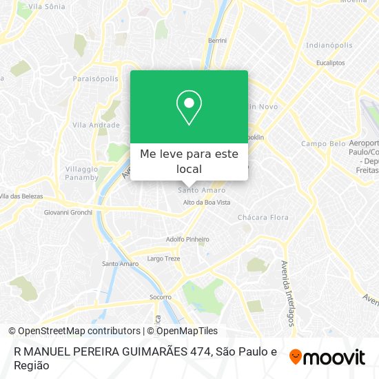 R MANUEL PEREIRA GUIMARÃES 474 mapa