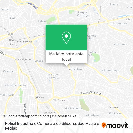 Polisil Industria e Comercio de Silicone mapa