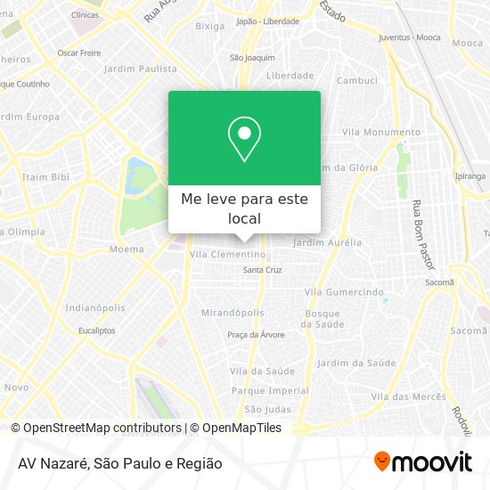 AV Nazaré mapa