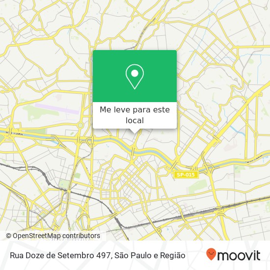 Rua Doze de Setembro 497 mapa