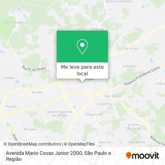 Avenida Mario Covas Junior 2000 mapa