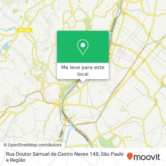 Rua Doutor Samuel de Castro Neves 148 mapa