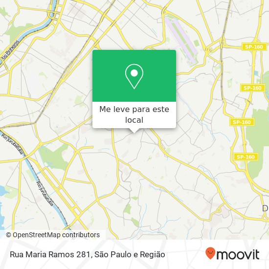 Rua Maria Ramos 281 mapa