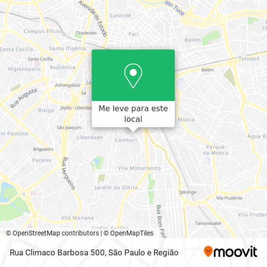 Rua Climaco Barbosa 500 mapa