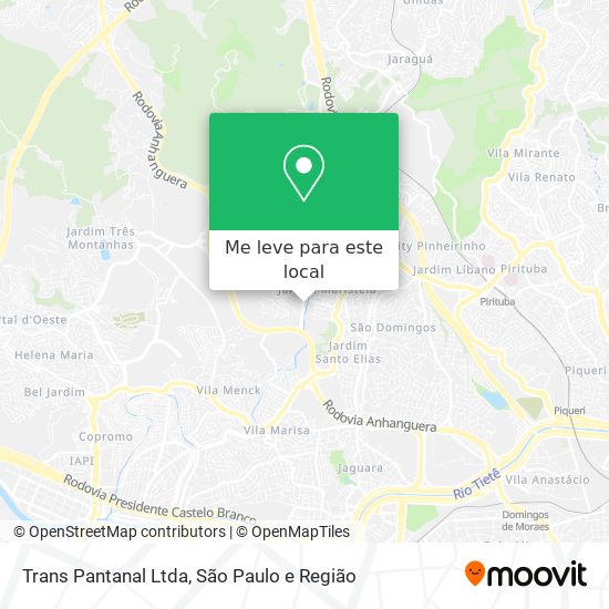 Trans Pantanal Ltda mapa