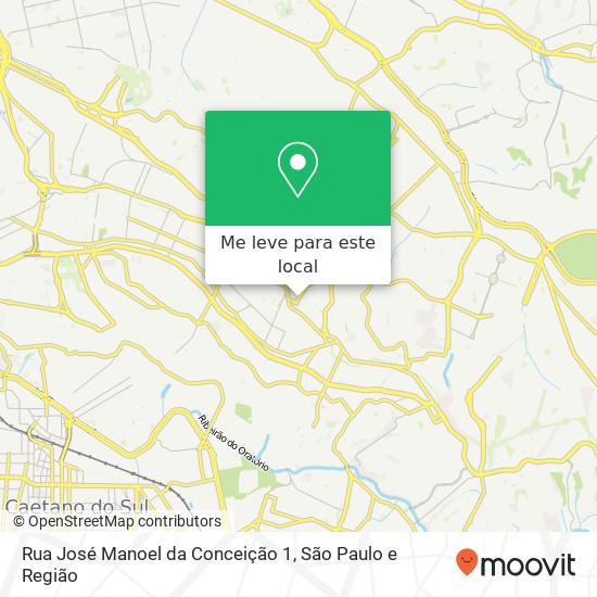 Rua José Manoel da Conceição 1 mapa