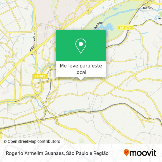 Rogerio Armelim Guanaes mapa