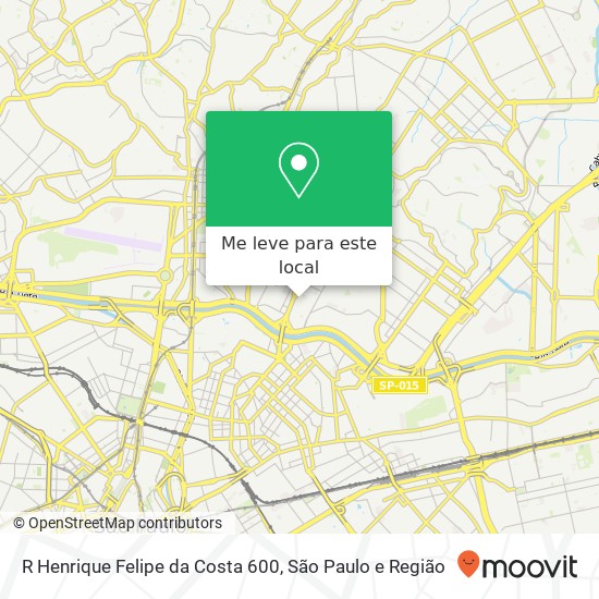 R  Henrique Felipe da Costa  600 mapa