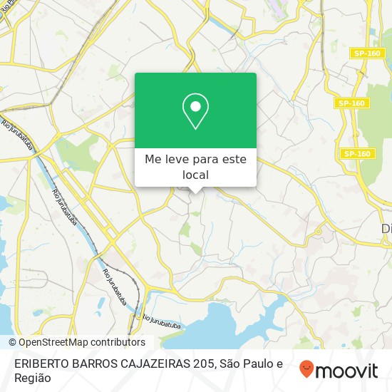 ERIBERTO BARROS CAJAZEIRAS 205 mapa