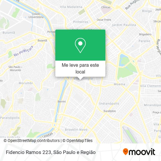Fidencio Ramos 223 mapa