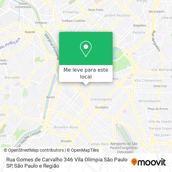 Rua Gomes de Carvalho  346   Vila Olímpia   São Paulo   SP mapa