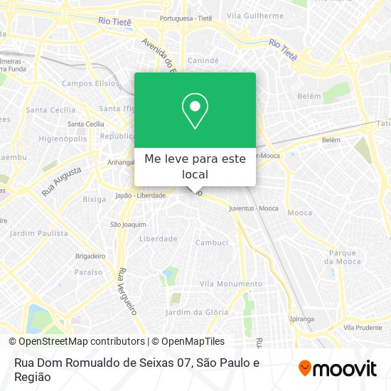 Rua Dom Romualdo de Seixas  07 mapa