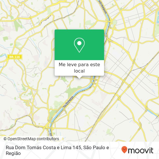 Rua Dom Tomás Costa e Lima 145 mapa