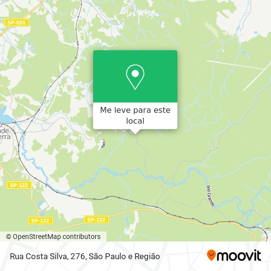 Rua Costa Silva, 276 mapa