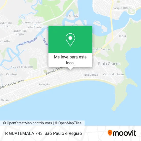 R GUATEMALA 743 mapa