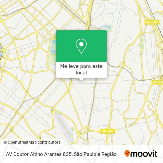 AV Doutor Altino Arantes 835 mapa