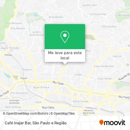 Café Inajar Bar mapa