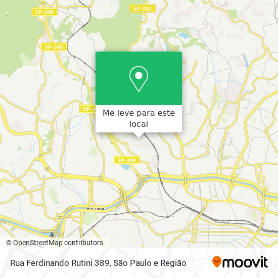 Rua Ferdinando Rutini 389 mapa