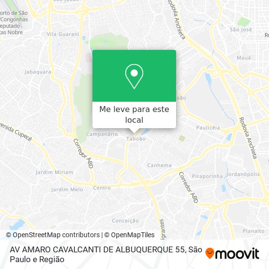 AV AMARO CAVALCANTI DE ALBUQUERQUE 55 mapa