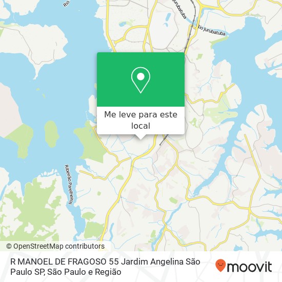 R MANOEL DE FRAGOSO  55   Jardim Angelina   São Paulo   SP mapa