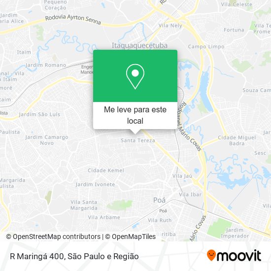 R Maringá 400 mapa