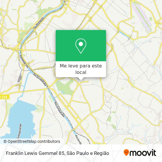 Franklin Lewis Gemmel 85 mapa