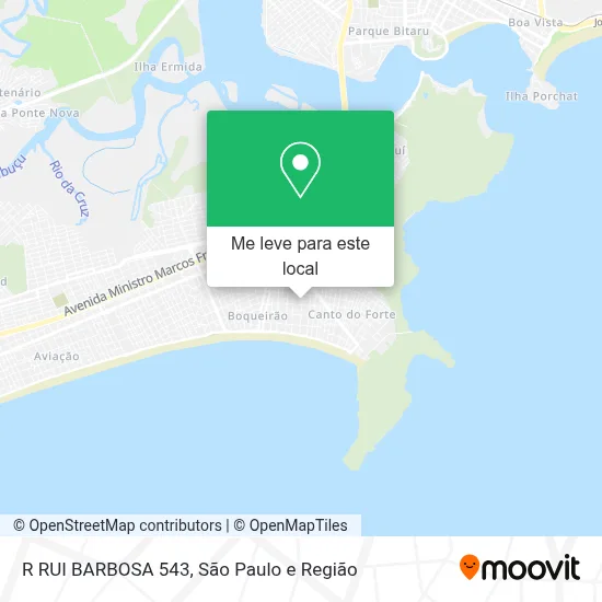 R RUI BARBOSA 543 mapa