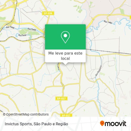 Invictus Sports mapa