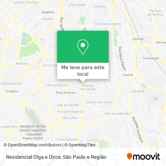 Residencial Olga e Dirce mapa