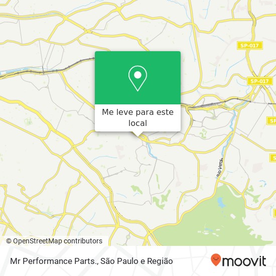 Mr Performance Parts. mapa