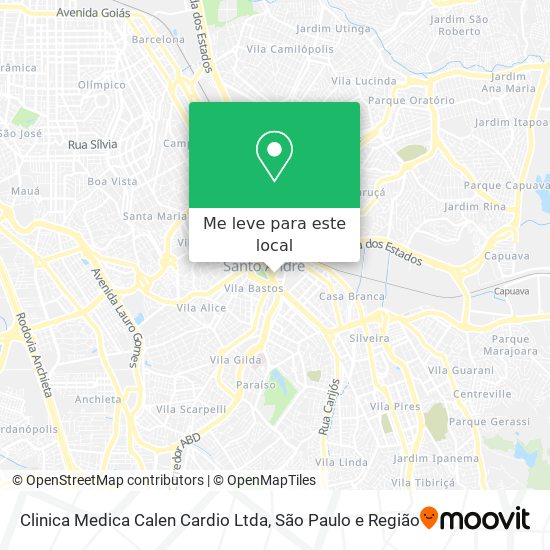 Clinica Medica Calen Cardio Ltda mapa