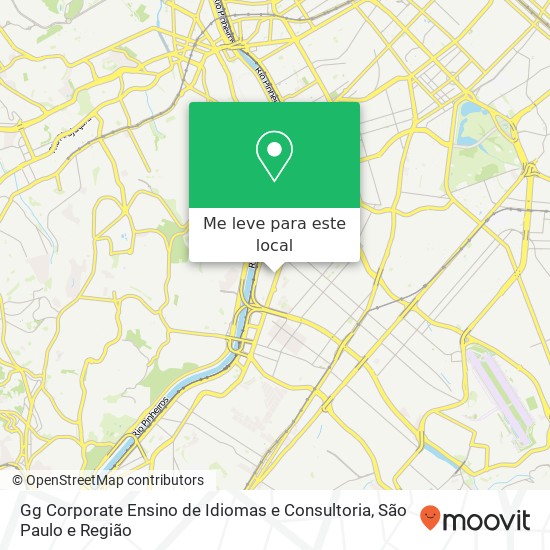 Gg Corporate Ensino de Idiomas e Consultoria mapa