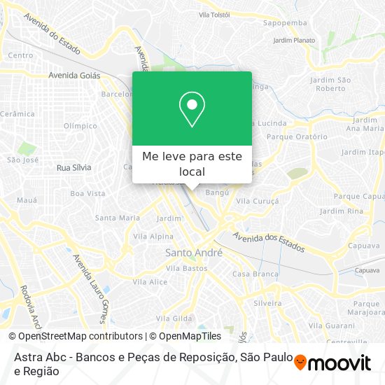 Astra Abc - Bancos e Peças de Reposição mapa