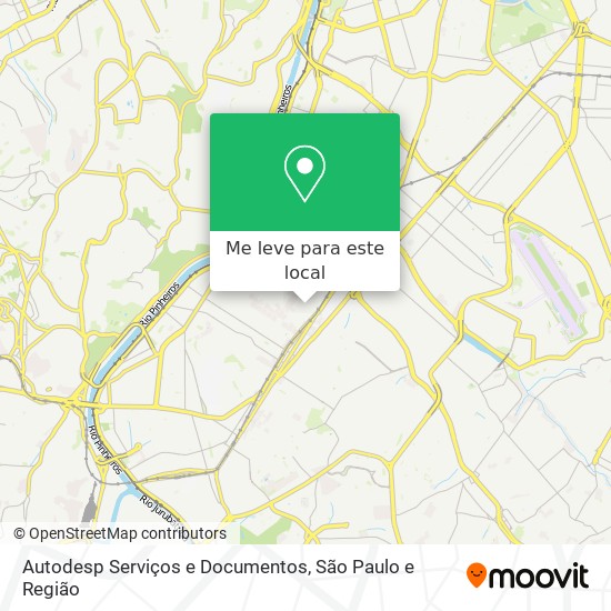 Autodesp Serviços e Documentos mapa