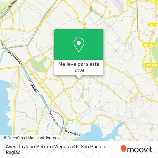 Avenida João Peixoto Viegas 546 mapa