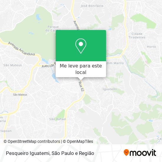 Pesqueiro Iguatemi mapa